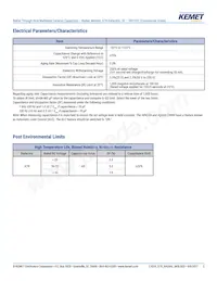 C062C104K1R5TA Datasheet Pagina 3