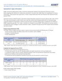 C1206X102JBGACAUTO Datasheet Page 3