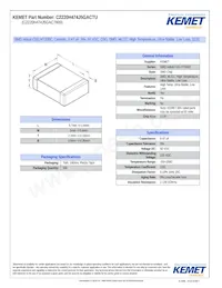 C2220H474J5GACTU Datasheet Cover