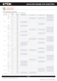 C3216CH2A104K160AC Datasheet Page 21