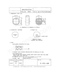 CDR105-471MC Datasheet Cover