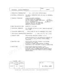 CDR105-471MC Datasheet Pagina 2