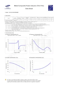CIGT201610EH2R2MNE Datasheet Page 3