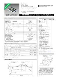 CR0603-JW-103EAS Datasheet Cover