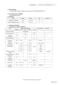 CX2520DB38400D0FZGC1 Datasheet Pagina 3