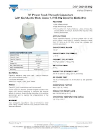 DBF50166BQ125P36CB Datasheet Cover