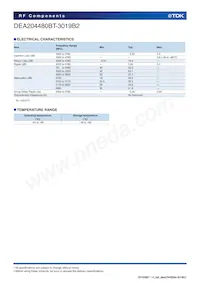 DEA204480BT-3019B2 Datasheet Page 3