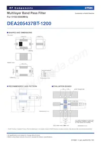 DEA205437BT-1200 Datasheet Page 2