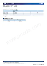 DEA205437BT-1200 Datasheet Page 3