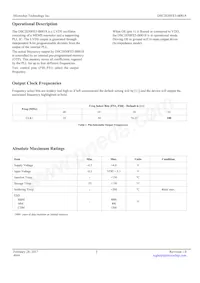 DSC2030FE5-B0018T Datasheet Pagina 3