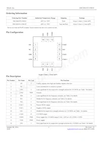 DSC2041FE1-F0014T Datasheet Pagina 2