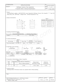 ECJ-1V41E105M Datasheet Page 2