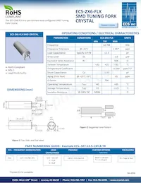 ECS-.327-12.5-13FLX-TR Datenblatt Cover