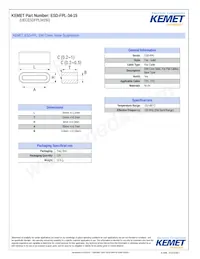 ESD-FPL-34-15 Datasheet Copertura