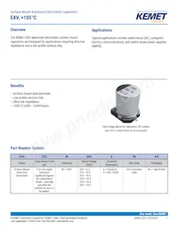 EXV337M6R3A9MAA Datasheet Cover