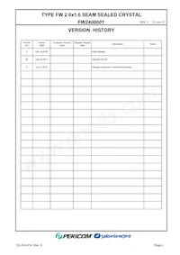 FW2400001 Datasheet Page 2