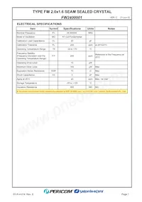 FW2400001 Datasheet Page 3