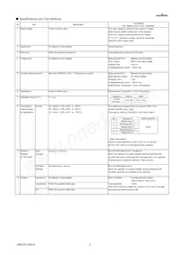 GMA05XR60J104ME12T Datasheet Page 2