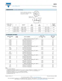 HE3C822M080BZSS Datasheet Page 2