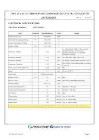 JT15260001 Datasheet Page 3