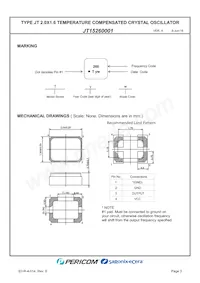 JT15260001 Datasheet Pagina 5