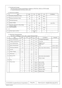 KT2520K40000DAW18TAS Datasheet Page 3