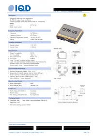 LFSPXO009684REEL Datasheet Cover