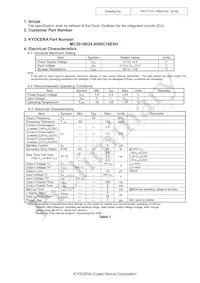 MC2016K24.0000C16ESH Datasheet Page 3