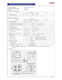 NZ2520SHA-80M-END5302A Datasheet Cover