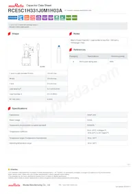 RCE5C1H331J0M1H03A Datasheet Copertura