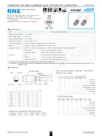 RNE1C102MDN1 Datenblatt Cover