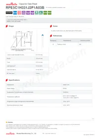 RPE5C1H331J2P1A03B Datasheet Copertura