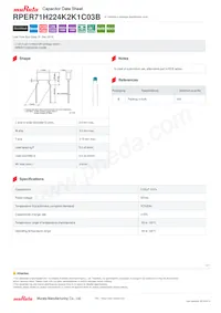 RPER71H224K2K1C03B Datasheet Cover