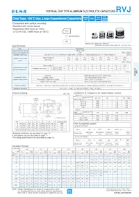 RVJ-100V220MH10U-R Datasheet Cover