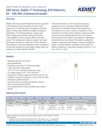 SRR08F105KGS Datenblatt Cover