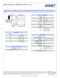 T495D107K010ZTE080 Datenblatt Cover