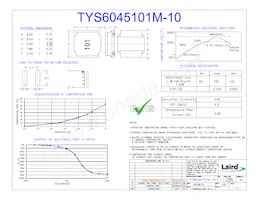 TYS6045101M-10 Datasheet Cover