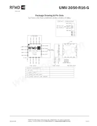 UMV-3050-R16-G Datasheet Page 3