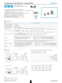 UWS1C331MC1GS Datasheet Cover