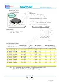 VLS3010T-100MR65 Datasheet Copertura