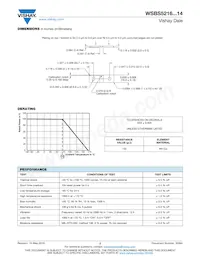 WSBS5216L1000KK14 Datasheet Page 2