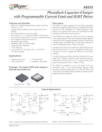 A8835EEJTR-T Datasheet Cover