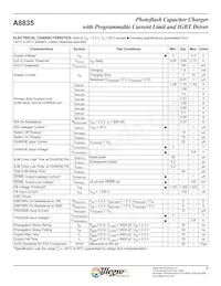 A8835EEJTR-T Datasheet Page 4