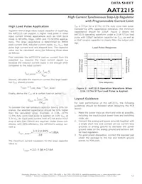 AAT2215IWP-T1 Datasheet Page 13