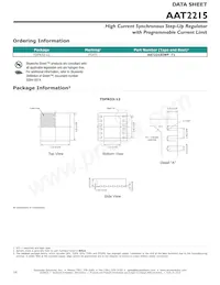 AAT2215IWP-T1 Datasheet Page 16