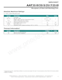 AAT3517IGV-2.93-C-C-T1 Datasheet Pagina 3