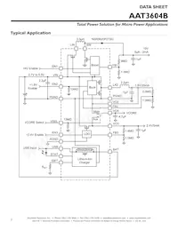 AAT3604BISK-T1 Datasheet Pagina 2