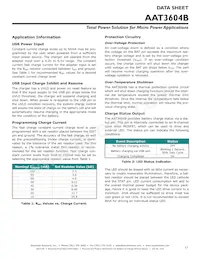 AAT3604BISK-T1 Datasheet Page 17