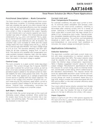 AAT3604BISK-T1 Datasheet Page 23