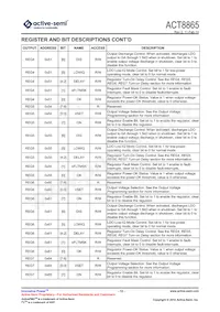 ACT8865QI303-T Datasheet Page 12